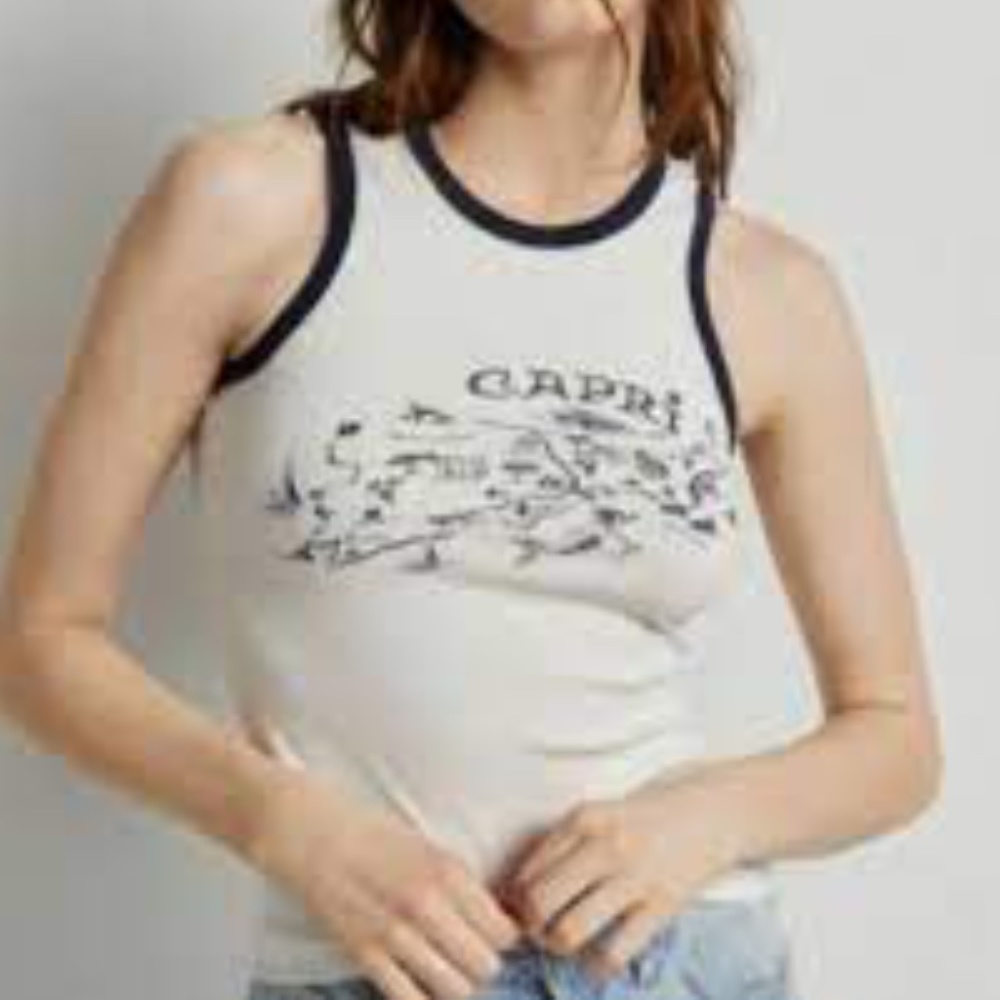 NWT Maeve by Anthropologie Capri Tank Top